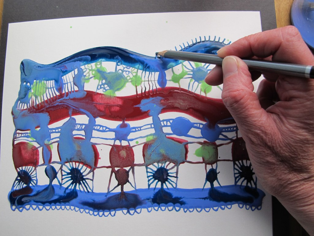 Doodle Painting in&nbsp;Stages